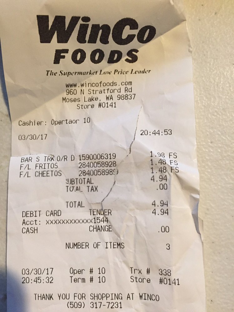 WINCO FOODS Updated September 2024 11 Reviews 960 N Stratford Rd, Moses Lake, Washington