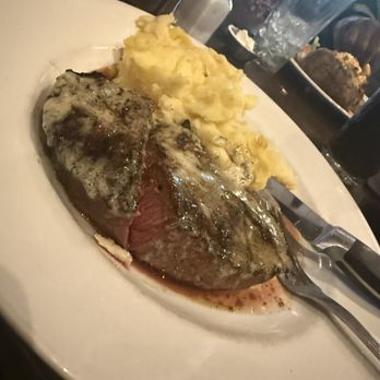Firebirds Wood Fired Grill - Wood Grilled NY Strip cooked medium - Steakhouses Near Me - Hoover, Alabama