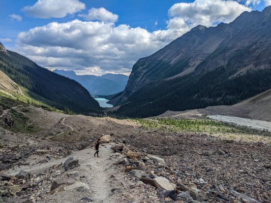 Plain of Six Glaciers Teahouse by null