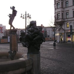 Göbelbrunnen auf dem Hallmarkt
