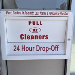 BZ Cleaners - If your working hours are longer than ours, we have a drop off bin! Just include in the bag with your clothes your name and a phone number.