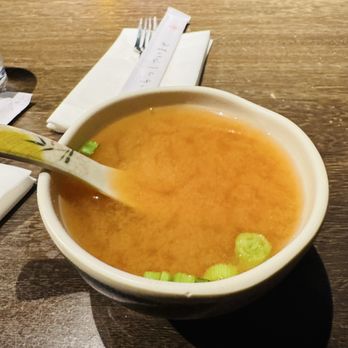 Sakura Japanese Steakhouse - Miso Soup - Japanese Near Me - Williston, North Dakota