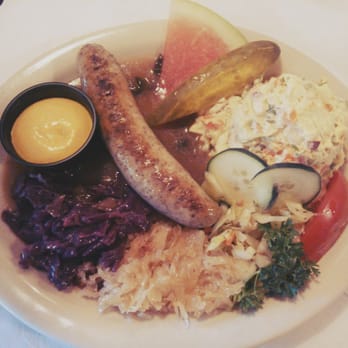 DJ's Bistro - Bratwurst (Lunch Menu) - German Near Me - Concord, California DJ's Bistro - Bratwurst (Lunch Menu) - German Near Me - Concord, California