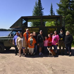 North Woods Adventures - The Bear truck took us beyond the end of the road.