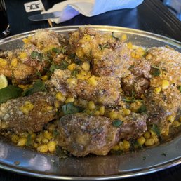 Cajun Elote Chicken Wings