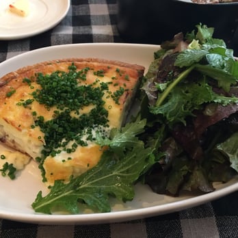 Upland - Quiche Lorraine (they serve it just warm and it's very runny; not my thing) - New American Near Me - New York, New York