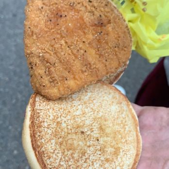 McDonald's - McChicken with a special sauce of spit from one of the workers. - Burgers Near Me - Plymouth, Minnesota McDonald's - McChicken with a special sauce of spit from one of the workers. - Burgers Near Me - Plymouth, Minnesota