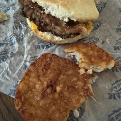 Martin's Fresh Tastes Best - Steak,cheese biscuit and hash browns