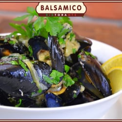 Balsamico Ristorante - Świeże owoce morza Warszawa - mule - vongole - małże - krewetki - kalmary - ryby