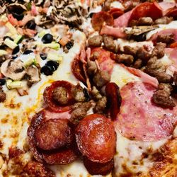Goodtimes Pizza & Things - Delicious 1/2 & 1/2 Pizza