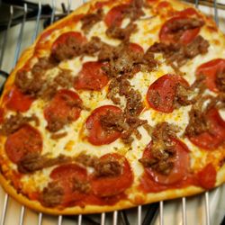 Health Hut - Probably 7 carbs in the whole pizza