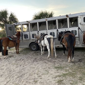 The Rockin M Ranch - Waiting to load up after ride. - Horseback Riding Near Me The Rockin M Ranch - Waiting to load up after ride. - Horseback Riding Near Me