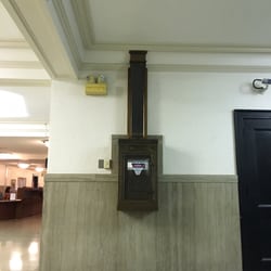 Travis County Courthouse - Old letterbox !