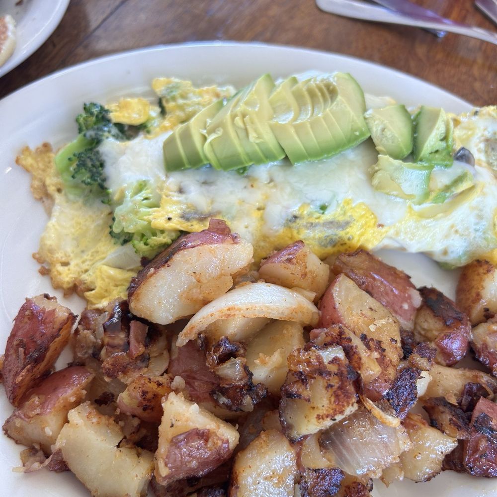 Grandma's Restaurant - Vegetarian omelette with home fries - great! - New American Near Me - Oceanside, California Grandma's Restaurant - Vegetarian omelette with home fries - great! - New American Near Me - Oceanside, California