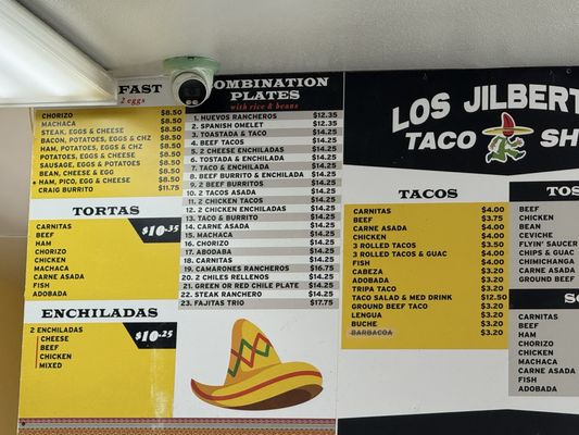 Menu photo 2 Los Jilbertos Craig, CO Menu photo 2 Los Jilbertos Craig, CO