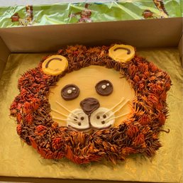 Lion Cupcake Cake Lion Cupcake Cake