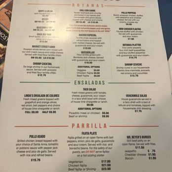 Casa Rio - Starters Salads and Grill Menu - Mexican Near Me - San Antonio, Texas Casa Rio - Starters Salads and Grill Menu - Mexican Near Me - San Antonio, Texas