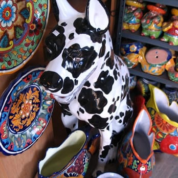 Colmenero Mexican Imports - Cool Ceramic Dog - Nurseries & Gardening Near Me - McKinney, Texas