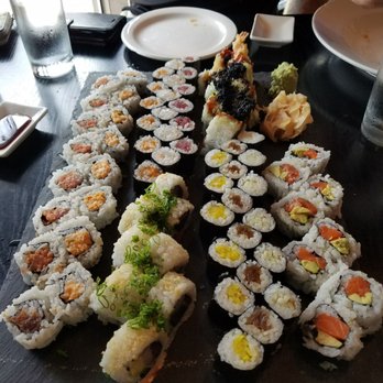 Muramoto Hilldale - 3 sushi combos! All in one, can't go wrong. Just make sure you ask for them all to be different since you don't get to pick :) - Sushi Bars Near Me - Madison, Wisconsin Muramoto Hilldale - 3 sushi combos! All in one, can't go wrong. Just make sure you ask for them all to be different since you don't get to pick :) - Sushi Bars Near Me - Madison, Wisconsin