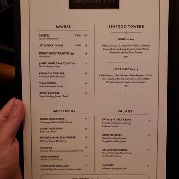 Ocean Steak - Menu - Steakhouses Near Me - Atlantic City, New Jersey Ocean Steak - Menu - Steakhouses Near Me - Atlantic City, New Jersey