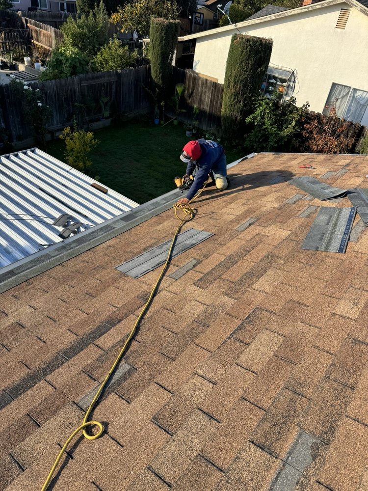 Slide of LXS Roofing