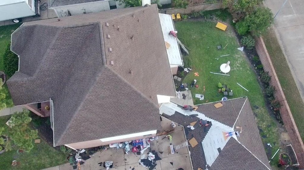 Slide of American Roofing Team