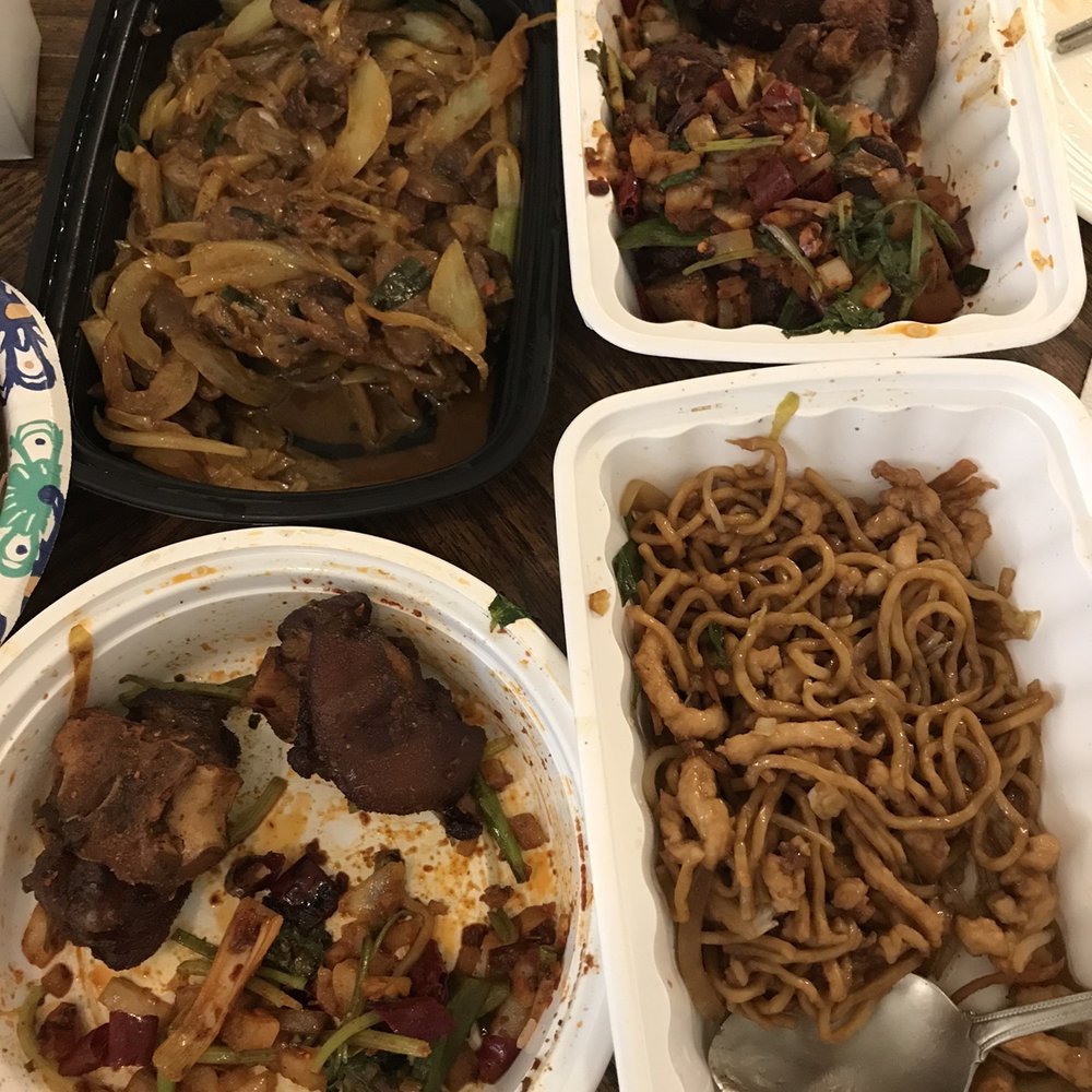 Peter Chang - Generous portions with plenty left over for next day. Mongolian Beef, chicken Lo Mein, Shan City Pig Feet - Szechuan Near Me - Stamford, Connecticut Peter Chang - Generous portions with plenty left over for next day. Mongolian Beef, chicken Lo Mein, Shan City Pig Feet - Szechuan Near Me - Stamford, Connecticut