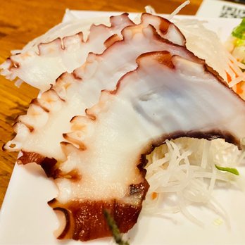 Yoko's - Super fresh octopus, large super tender thin cut WOW :)... - Japanese Near Me - Tampa, Florida