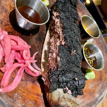 Kyu - Beef short ribs, they serve with lettuce to eat as lettuce wraps. Highly recommend! - Asian Fusion Near Me - Miami, Florida Kyu - Beef short ribs, they serve with lettuce to eat as lettuce wraps. Highly recommend! - Asian Fusion Near Me - Miami, Florida