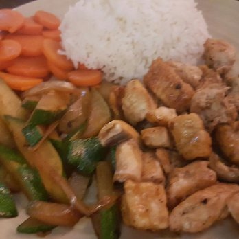 Sakura - Chicken hibachi! - Japanese Near Me - Winston-Salem, North Carolina
