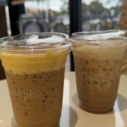 Egg coffee and cafe bac xiu Egg coffee and cafe bac xiu