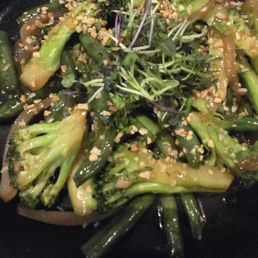 Garlic broccoli & green beans Garlic broccoli & green beans