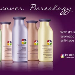Color Me Red Salon - And Pureology products.