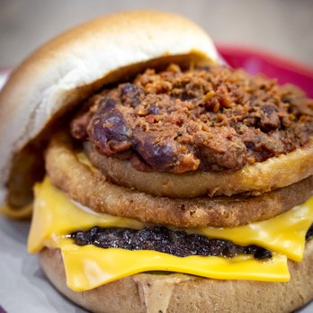 Sam's Grill - Chill Pill Burger
Fusion of Beef & Chili with Sam's Sauce - Burgers Near Me - Whitby, Ontario Sam's Grill - Chill Pill Burger
Fusion of Beef & Chili with Sam's Sauce - Burgers Near Me - Whitby, Ontario