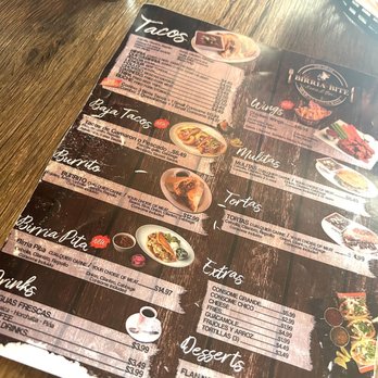 Birria - Bite - Menu - Mexican Near Me - Las Vegas, Nevada