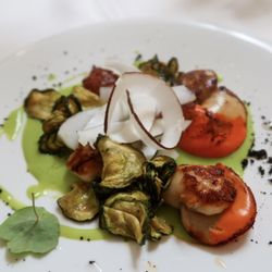 Crab - Scallops appetizer