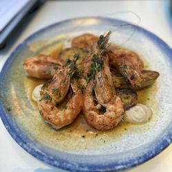 OXO Tower Restaurant, Bar And Brasserie - Tiger Prawns