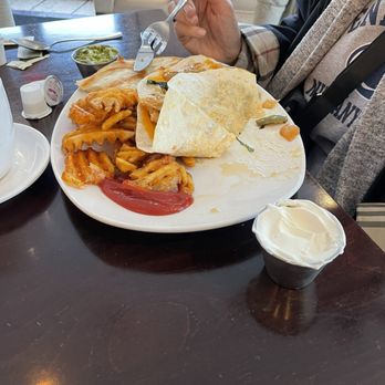 Velo Cafe - Waffle fries and quesadillas. Nice place and I will go back. - Breakfast & Brunch Near Me - Ventnor City, New Jersey Velo Cafe - Waffle fries and quesadillas. Nice place and I will go back. - Breakfast & Brunch Near Me - Ventnor City, New Jersey