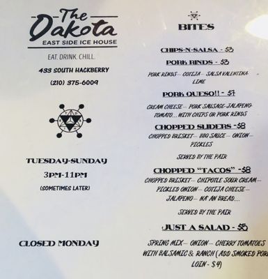 Menu photo 6 THE DAKOTA San Antonio, TX Menu photo 6 THE DAKOTA San Antonio, TX
