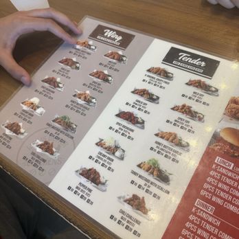 K*Chick Korean Fried Chicken - Menu - Chicken Wings Near Me - Edmond, Oklahoma K*Chick Korean Fried Chicken - Menu - Chicken Wings Near Me - Edmond, Oklahoma