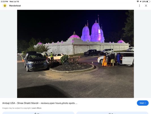 Ambaji USA - Shree Shakti Mandir by null