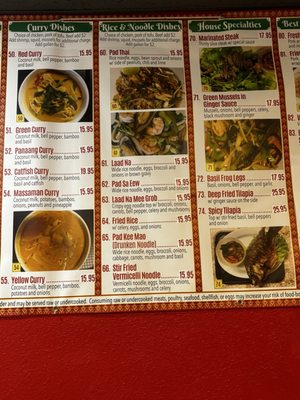 Menu photo 1 Krung Thai Restaurant Albuquerque, NM