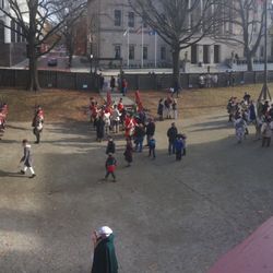 Old Barracks Museum - 12/31/2016 battle of trenton reenactment