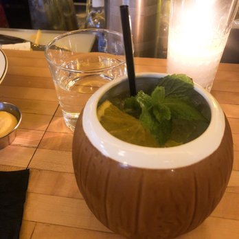 Nancy's Hustle - Tropical off menu mocktail. Delicious! - New American Near Me - Houston, Texas