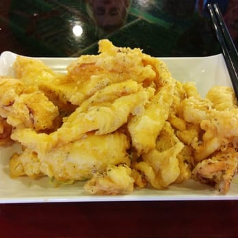 天虹海鮮酒家 - Deep fried calamari - Seafood Near Me - Hong Kong, HK
