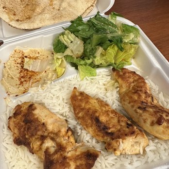 Best Shawarma - Chicken Kebab plate - Middle Eastern Near Me - Glendale, California