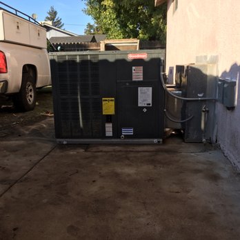 First Class Heating And Air - 5 ton heat pump package unit in modesto - Heating & Air Conditioning/HVAC Near Me - Stockton, California First Class Heating And Air - 5 ton heat pump package unit in modesto - Heating & Air Conditioning/HVAC Near Me - Stockton, California