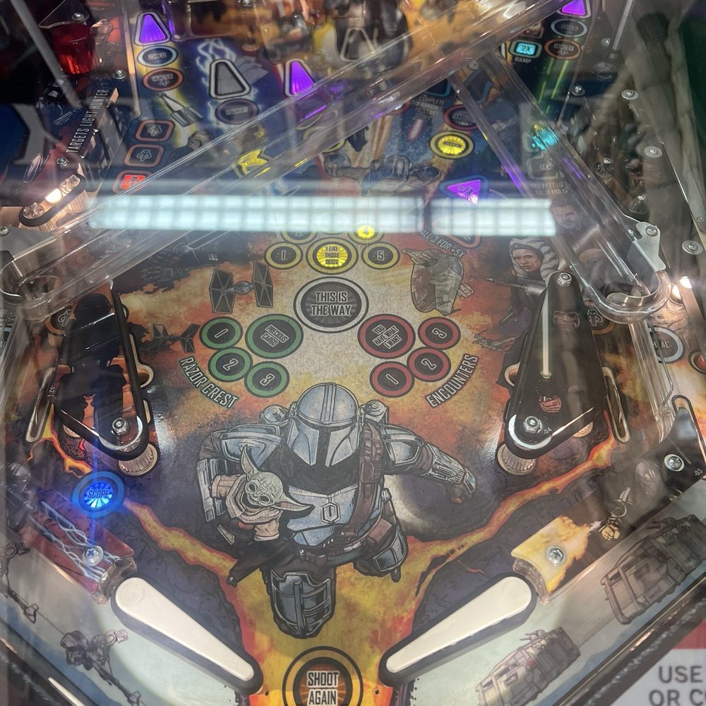 The Mandalorian pinball machine