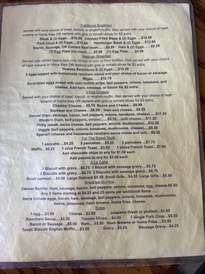 Menu photo 2 Roxie's Diner San Angelo, TX