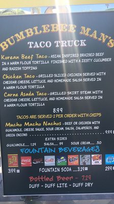 Menu photo 5 Bumblebee Man Taco Truck Orlando, FL